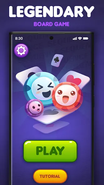 One-Eyed Jack: Card game (Сиквенс)  [МОД Menu] Screenshot 2