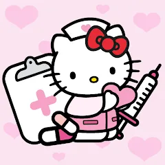 Скачать взломанную Hello Kitty: Kids Hospital (Хелло Китти)  [МОД Mega Pack] - последняя версия apk на Андроид