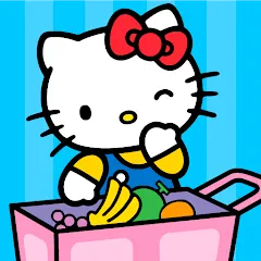 Взлом Hello Kitty: Kids Supermarket (Хеллоу Китти)  [МОД Бесконечные монеты] - последняя версия apk на Андроид