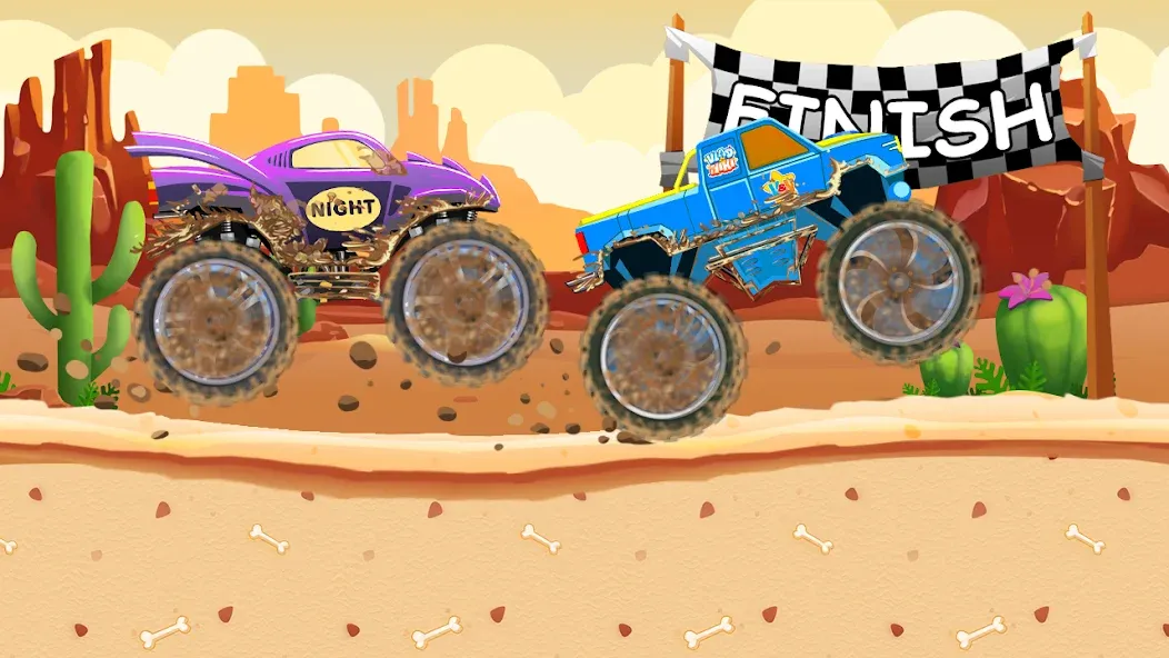 Monster Truck Vlad & Niki  [МОД Unlimited Money] Screenshot 2