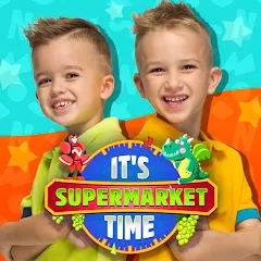 Взломанная Vlad & Niki Supermarket game  [МОД Бесконечные монеты] - стабильная версия apk на Андроид