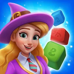 Скачать взломанную Magic Blast: Mystery Puzzle (Маджик Бласт)  [МОД Много денег] - полная версия apk на Андроид