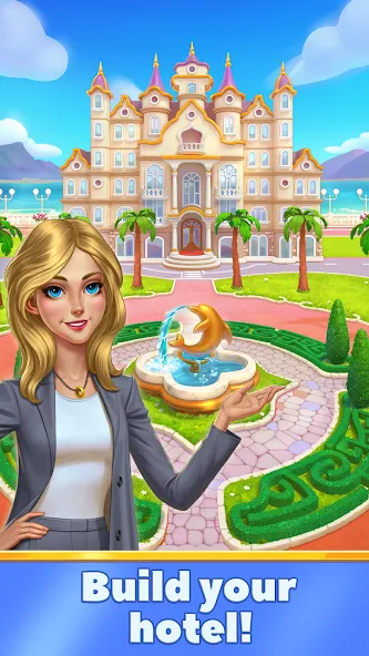 Emily's Hotel Solitaire  [МОД Unlocked] Screenshot 5