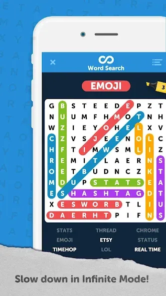 Infinite Word Search Puzzles (Инфинити ворд срч пазлы)  [МОД Бесконечные монеты] Screenshot 4