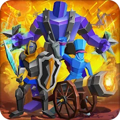 Скачать взлом Epic Battle Simulator 2 (Эпический Боевой Симулятор 2)  [МОД Unlimited Money] - полная версия apk на Андроид