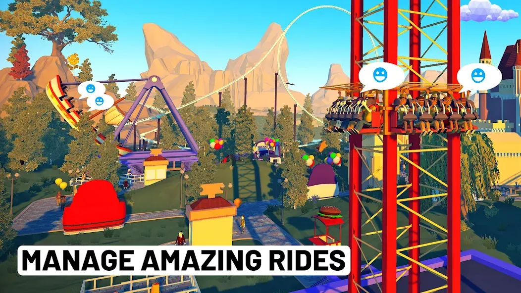 Real Coaster: Idle Game (Реал Коастер)  [МОД Menu] Screenshot 2