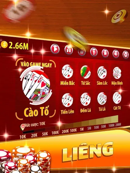 Liêng - Lieng  [МОД Бесконечные деньги] Screenshot 2