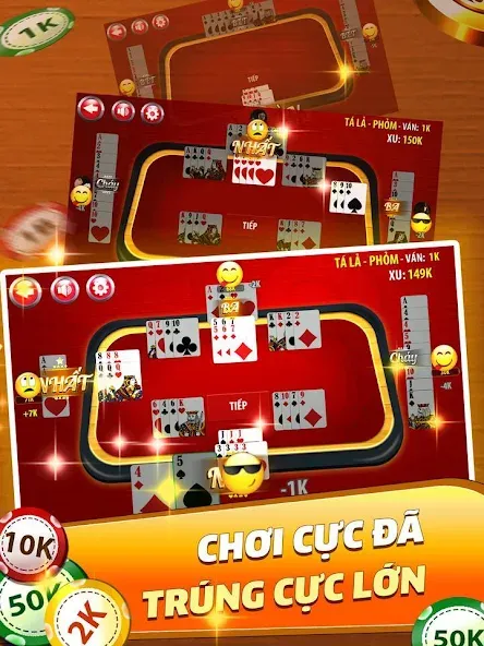 Phỏm - Phom  [МОД Menu] Screenshot 5