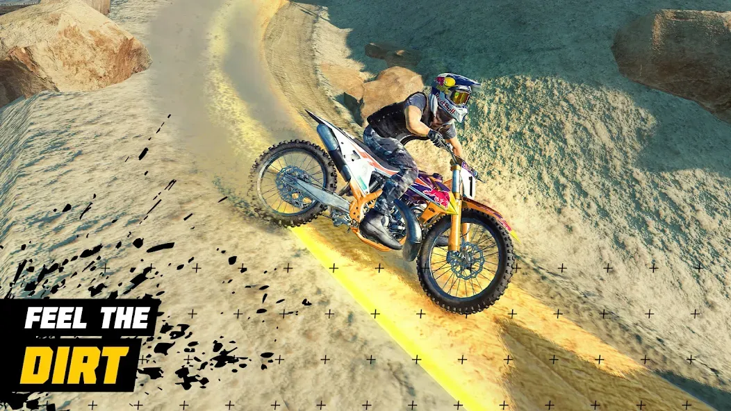 Dirt Bike Unchained: MX Racing (Дерт Байк Анчейнд)  [МОД Unlimited Money] Screenshot 4