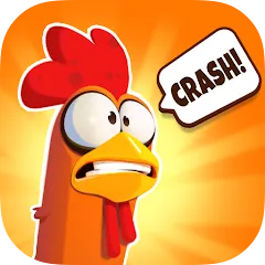 Взлом Chicken or Crash! Win Bitcoin.  [МОД Много монет] - последняя версия apk на Андроид