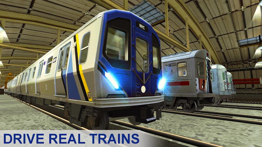 Subway Train Simulator  [МОД Unlocked] Screenshot 1