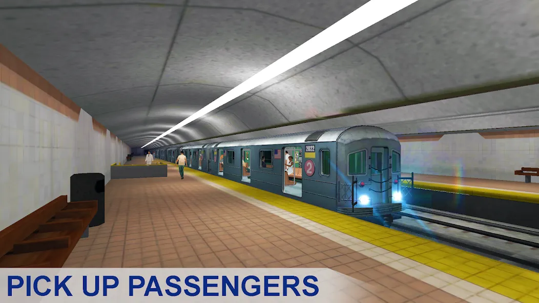 Subway Train Simulator  [МОД Unlocked] Screenshot 2