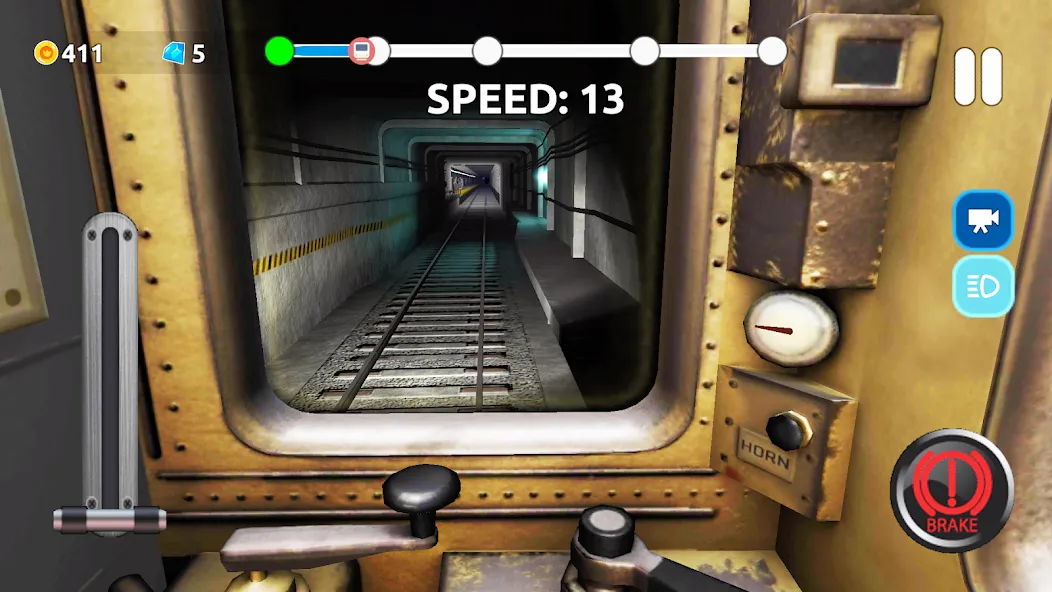 Subway Train Simulator  [МОД Unlocked] Screenshot 4