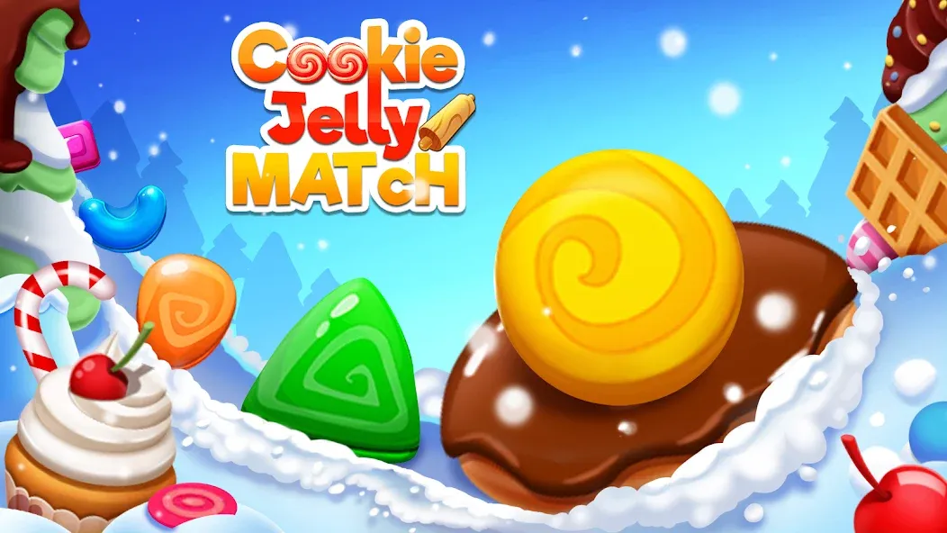 Cookie Jelly Match (Куки Джелли Матч)  [МОД Unlocked] Screenshot 1