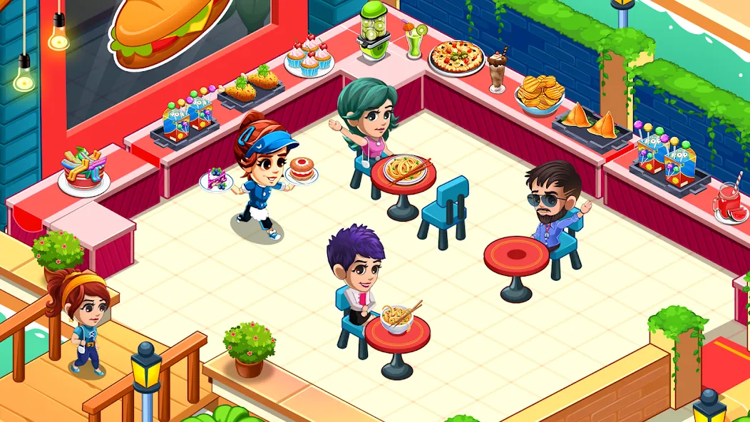 Cooking Restaurant Kitchen (Кукинг Ресторан Китчен)  [МОД Unlimited Money] Screenshot 2