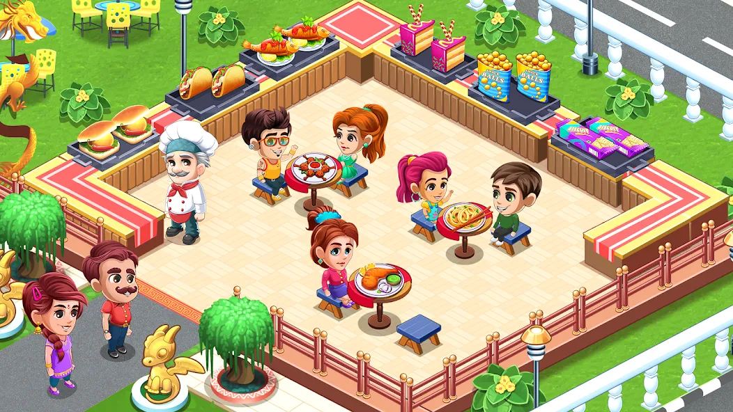 Cooking Restaurant Kitchen (Кукинг Ресторан Китчен)  [МОД Unlimited Money] Screenshot 4