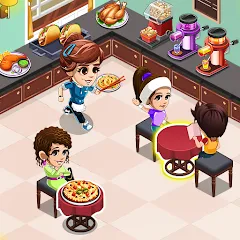 Скачать взлом Cooking Restaurant Kitchen (Кукинг Ресторан Китчен)  [МОД Unlimited Money] - полная версия apk на Андроид