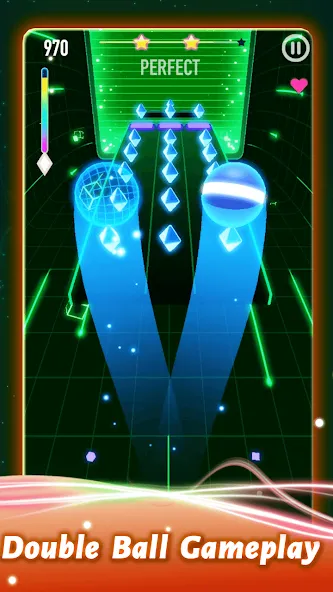 Rolling Twins: Music Ball Rush (Роллинг Твинс)  [МОД Menu] Screenshot 3