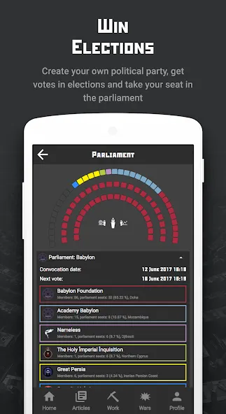 Rival Regions: world strategy (Ривал Регионс)  [МОД Бесконечные монеты] Screenshot 3