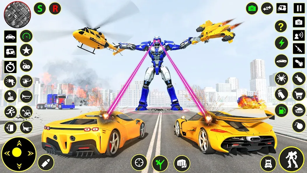 Truck Game - Car Robot Games  [МОД Много монет] Screenshot 3