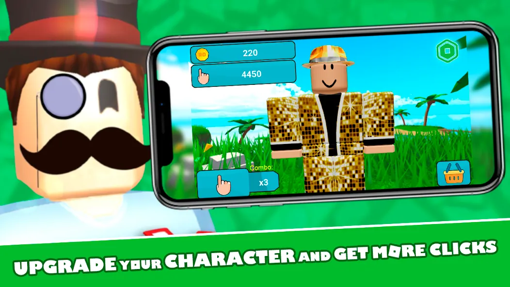 RoClicker - Robux (РоКликер)  [МОД Unlimited Money] Screenshot 2