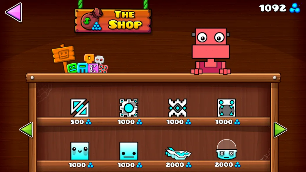 Geometry Dash World (Геометри Дэш Ворлд)  [МОД Unlocked] Screenshot 3