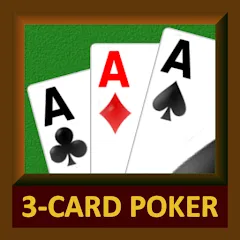 Скачать взломанную Ace 3-Card Poker (эйс 3)  [МОД Все открыто] - стабильная версия apk на Андроид