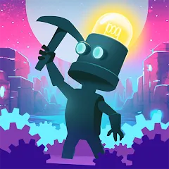 Скачать взломанную Deep Town: Idle Mining Tycoon (Дип Таун)  [МОД Бесконечные монеты] - полная версия apk на Андроид