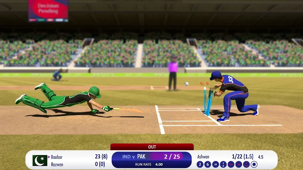 RVG Real World Cricket Game 3D (РВГ Реальная Мировая Крикетная Игра 3D)  [МОД Unlimited Money] Screenshot 1