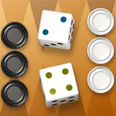 Взломанная Backgammon Online  [МОД Много денег] - полная версия apk на Андроид