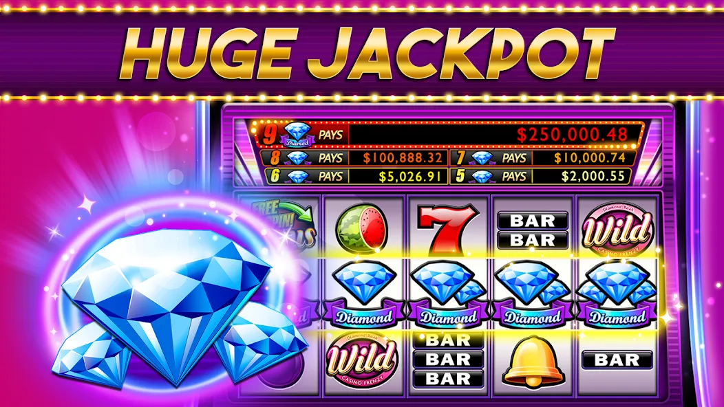 Casino Frenzy - Slot Machines (Казино Френзи)  [МОД Много монет] Screenshot 2