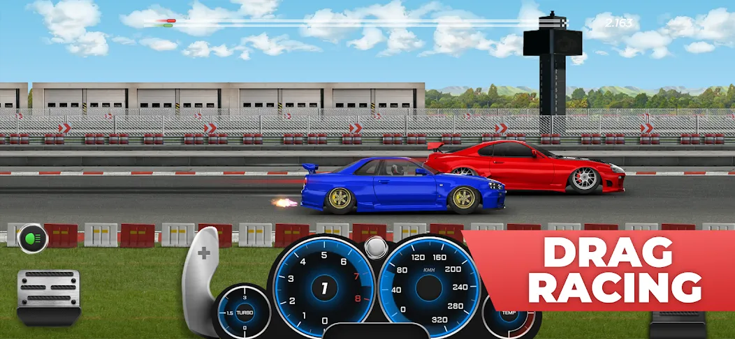 Project Drag Racing (Проект Дрэгрейсинг)  [МОД Много монет] Screenshot 1