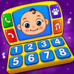 Скачать взломанную Baby Games: Piano & Baby Phone (Бейби Геймс)  [МОД Unlimited Money] - стабильная версия apk на Андроид