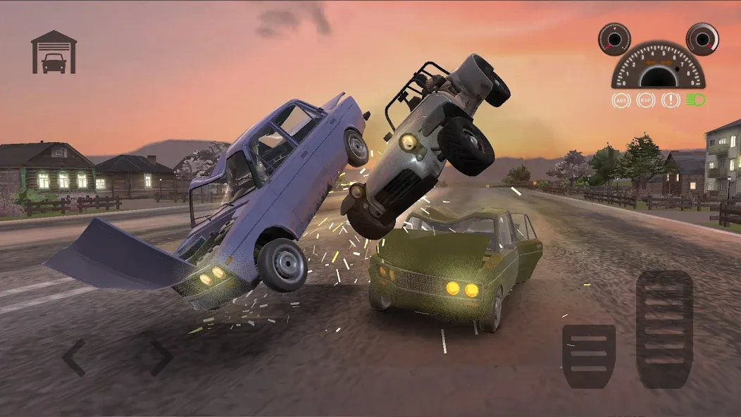 Car Crash Racing - Russia (Кар Краш Рейсинг)  [МОД Все открыто] Screenshot 1