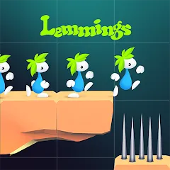 Взломанная Lemmings (Леммингс)  [МОД Все открыто] - полная версия apk на Андроид