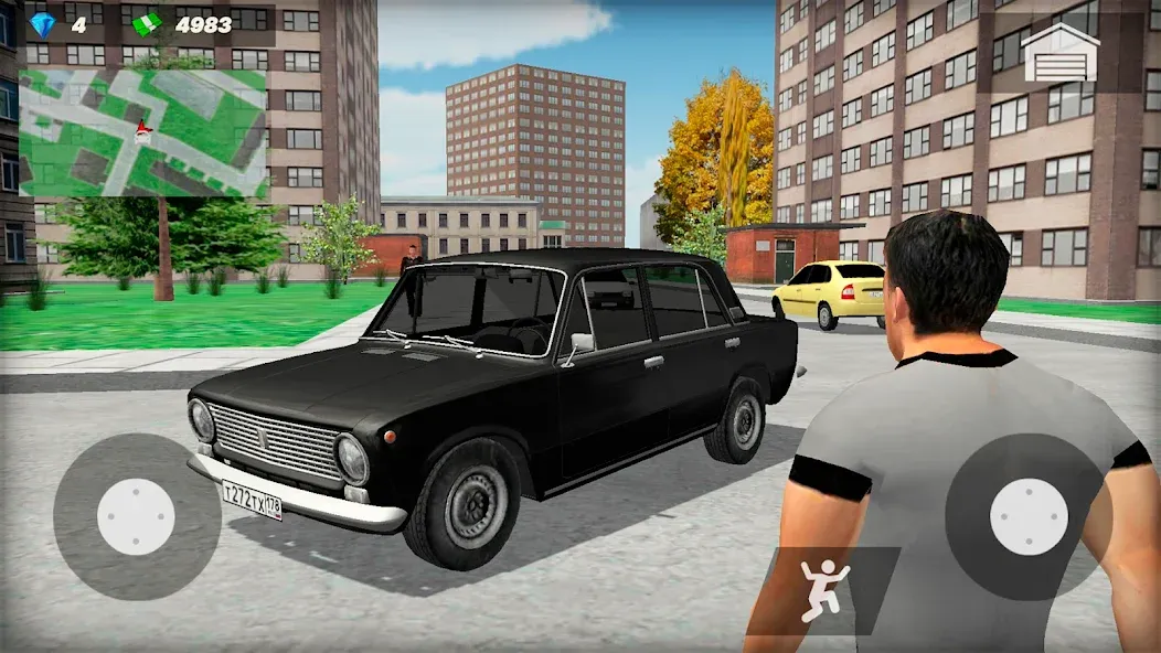 Жигули Копейка. Русские тачки  [МОД Бесконечные деньги] Screenshot 1