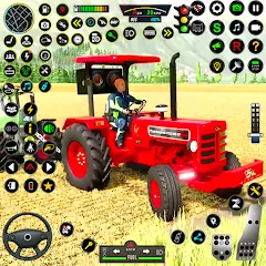 Взлом Indian Tractor Simulator Games  [МОД Бесконечные деньги] - последняя версия apk на Андроид