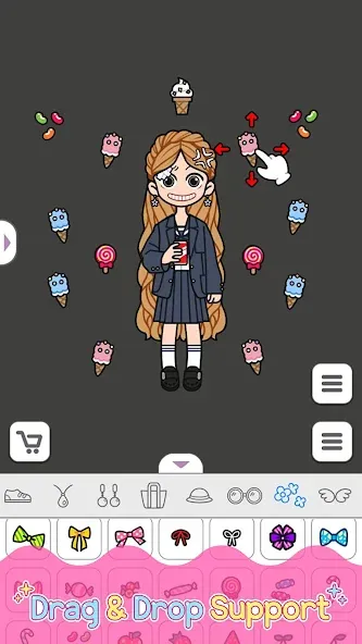 Lily Story : Dress Up Game  [МОД Бесконечные монеты] Screenshot 3