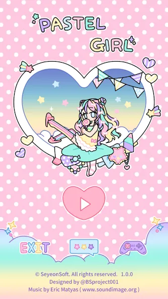 Pastel Girl : Dress Up Game  [МОД Бесконечные монеты] Screenshot 1