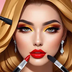 Скачать взломанную Fashion Artist: Makeup Game  [МОД Меню] - полная версия apk на Андроид