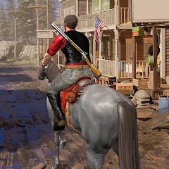 Взлом West Cowboy - Gunfighter Game (Уэст Ковбой)  [МОД Меню] - последняя версия apk на Андроид