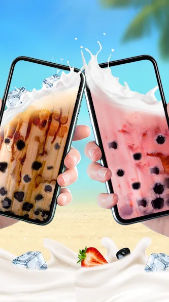 Boba recipe: Drink bubble tea (Рецепт бобы)  [МОД Unlocked] Screenshot 1