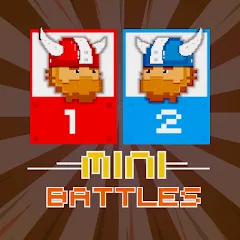 Взломанная 12 MiniBattles - Two Players (МиниБитв)  [МОД Все открыто] - последняя версия apk на Андроид