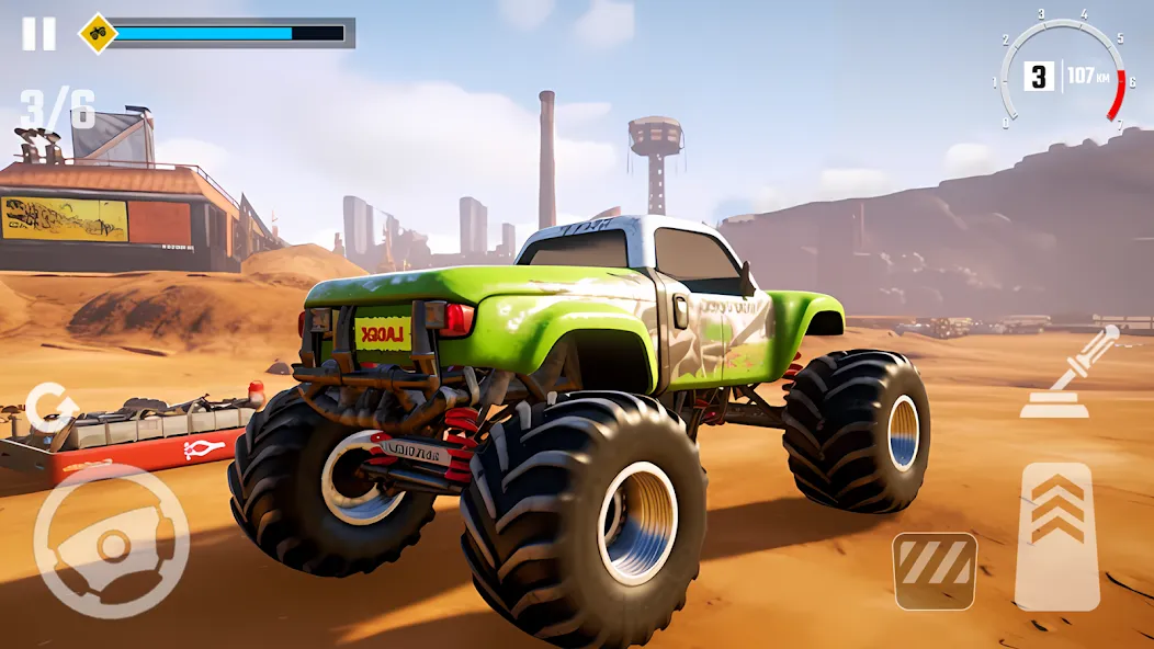 4x4 Monster Truck Racing Games (Монстр Трак Гонки игры)  [МОД Меню] Screenshot 1