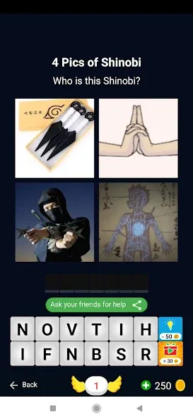 4 Pics 1 Shinobi part 1  [МОД Unlocked] Screenshot 1