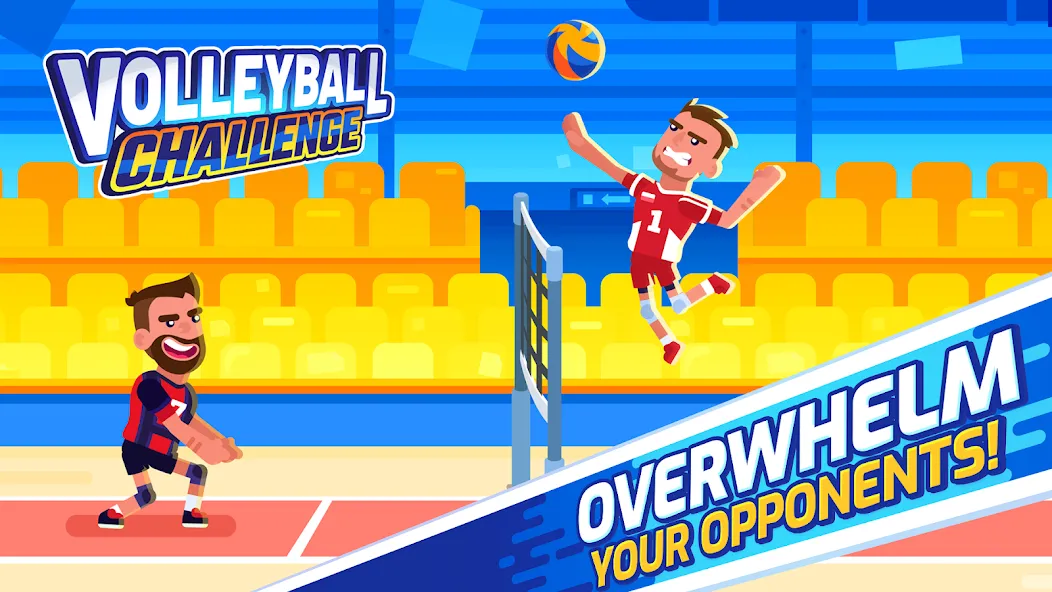 Volleyball Challenge 2024  [МОД Много денег] Screenshot 1