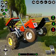 Скачать взломанную Farming Tractor Simulator Game  [МОД Бесконечные монеты] - стабильная версия apk на Андроид