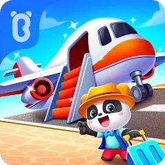 Взломанная Baby Panda's Airport  [МОД Бесконечные монеты] - стабильная версия apk на Андроид