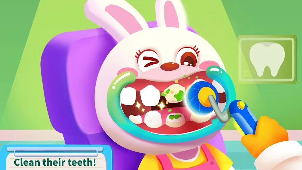 Baby Panda's Hospital Care  [МОД Menu] Screenshot 5