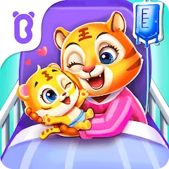 Скачать взломанную Baby Panda's Hospital Care  [МОД Menu] - стабильная версия apk на Андроид